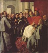 ZURBARAN  Francisco de St Bonaventure at the Council of Lyons (mk05) oil painting picture wholesale